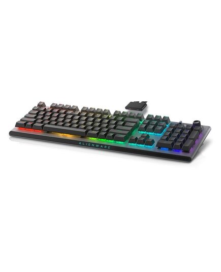 DELL ALIENWARE TRI-MODE WIRELESS GAMING KEYBOARD - AW920K - DARK SIDE OF THE MOON