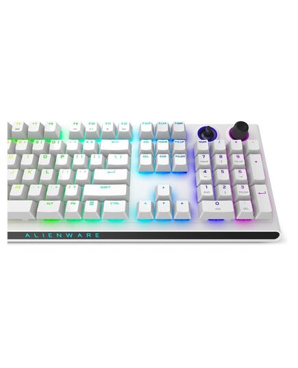 DELL ALIENWARE TRI-MODE WIRELESS GAMING KEYBOARD - AW920K - LUNAR LIGHT