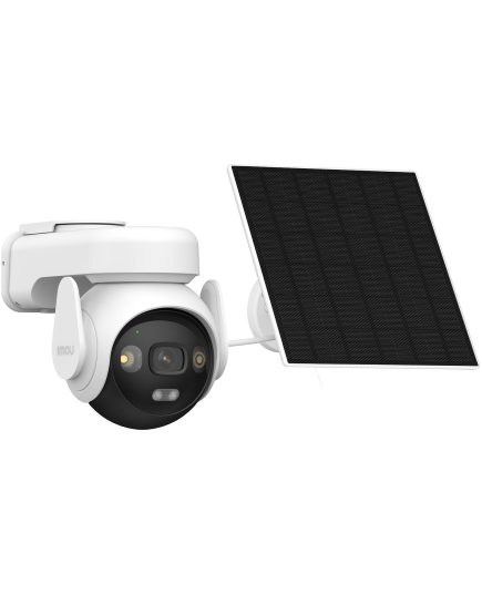 IMOU IP CAMERA AOV PT KIT IPC-B7ED-5M1TEA-EU/FSP14, OUTDOOR, BATTERY 10.000 MAH, SOLAR PANEL FSP14, 1/3'' 5MP CMOS, H.265/H.264, 8X DIGITAL ZOOM, NIGHT VISION: 25M, IP66, MICRO SD UP TO 512GB, MIC&SPEAKER, 2-WAY TALK, SPOTLIGHT&SIREN, 4G & WIFI, 3YW.