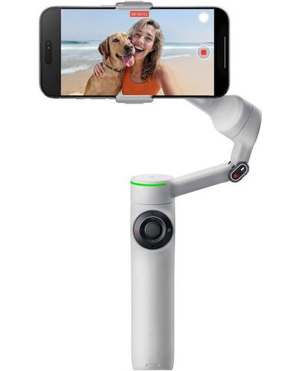 INSTA360 FLOW 2 AI TRACKER BUNDLE GRAY - A.I. POWERED GIMBAL STABILZER FOR SMARTPHONE