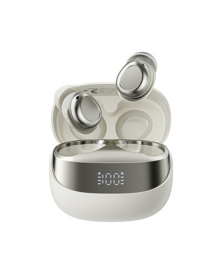 BLACKVIEW AIRBUDS 9 BLUETOOTH HANDSFREE ΑΚΟΥΣΤΙΚΆ ΜΕ ΘΉΚΗ ΦΌΡΤΙΣΗΣ WHITE