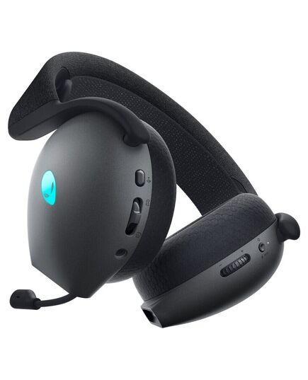 DELL ALIENWARE TRI-MODE WIRELESS GAMING HEADSET - AW725H - DARK SIDE OF THE MOON