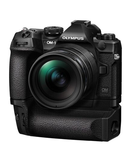 OLYMPUS HLD-10 POWER BATTERY HOLDER GRIP FOR OM-1 (BLX-1 BATTERY).