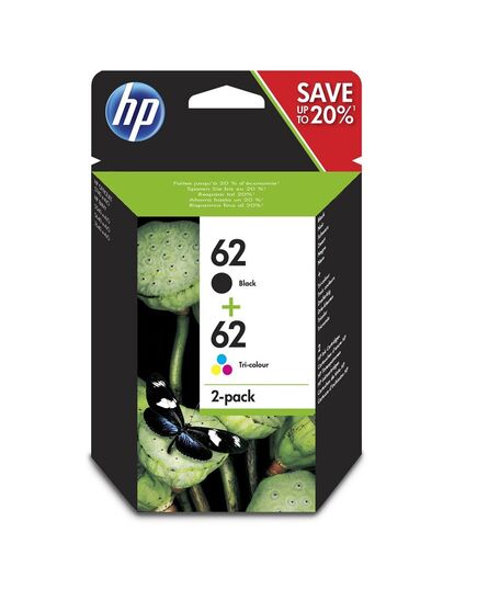 HP ΜΕΛΆΝΙ INKJET NO.62 MULTIPACK (N9J71AE) (HPN9J71AE)