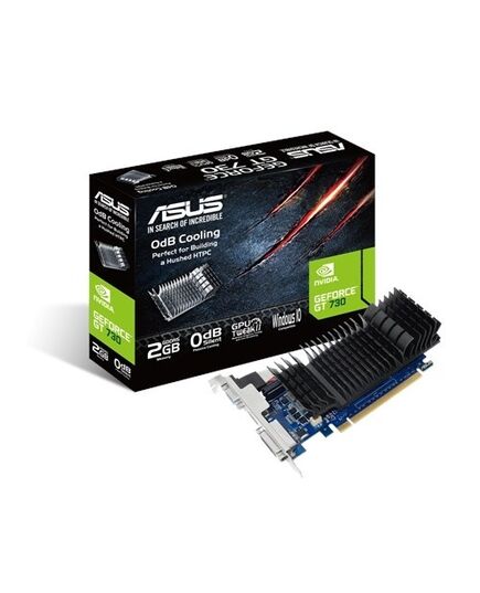 ASUS VGA GT 730, GT730-SL-2GD5-BRK, 2048MB, GDDR5
