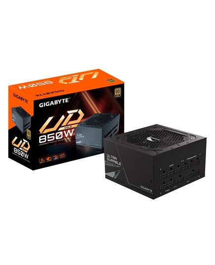 GIGABYTE POWER SUPPLY 850W ULTRA DURABLE FULLY MODULAR  80+PLUS GOLD MAIN JAPANESE CAPACITORS