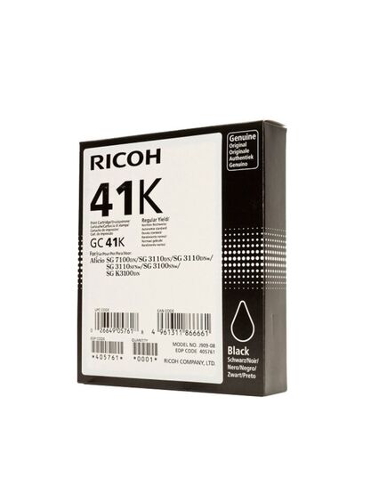 RICOH AFICIO SG3100 SERIES INK BLACK  (2.5K) (405761) (RICGC41K)
