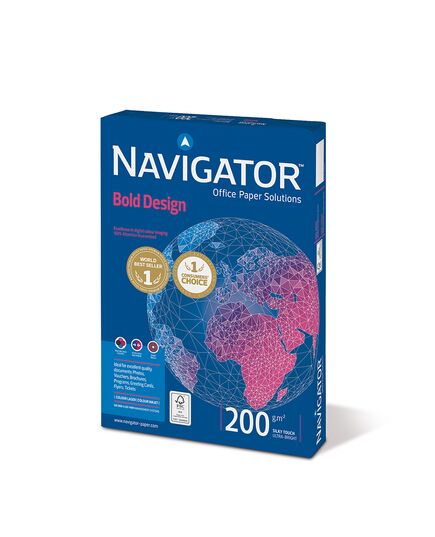 ΕΠΑΓΓΕΛΜΑΤΙΚΌ ΧΑΡΤΊ ΕΚΤΎΠΩΣΗΣ NAVIGATOR (BOLD DESIGN) A4 200/M² 150 ΦΎΛΛΑ (NVG330973)