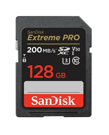 SANDISK 128GB EXTREME PRO SDXC UHS-I MEMORY CARD (SDSDXXD-128G-GN4IN) (SANSDSDXXD-128G-GN4IN)