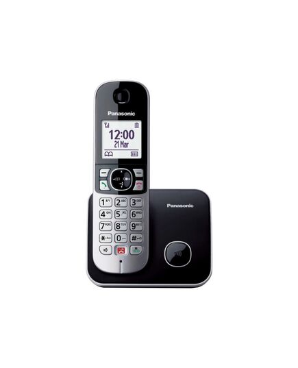 ΑΣΎΡΜΑΤΟ ΤΗΛΈΦΩΝΟ PANASONIC KX-TG6851GRB ΜΑΎΡΟ (KX-TG6851GRB) (PANKXTG6851GRB)