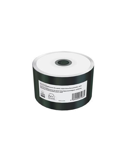 MEDIARANGE MINI CD-R 22' 200MB 24X INKJET FULLSURFACE PRINTABLE SHRINK50 (MR257)