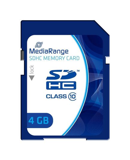 MEDIARANGE SDHC CLASS 10 4 GB (HIGH CAPACITY) (MR961)