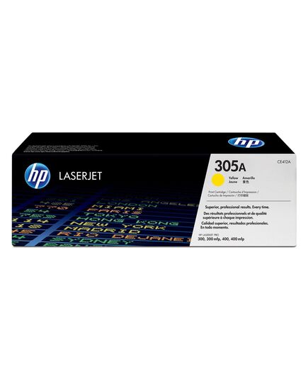 HP LASERJET PRO 300/400 305A YELLOW TONER (CE412A) (HPCE412A)