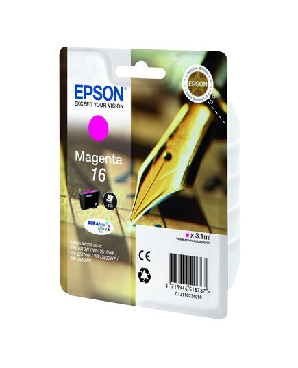 EPSON ΜΕΛΆΝΙ INKJET NO.16 MAGENTA (C13T16234012) (EPST162340)