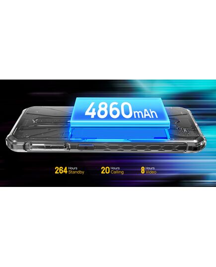 ULEFONE SMARTPHONE ARMOR X12 PRO, 5.45", 4GB, 64GB, 4860MAH, ΜΑΎΡΟ