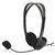 ESPERANZA HEADPHONES ΜΕ ΜΙΚΡΌΦΩΝΟ SCHERZO EH102, 2X 3.5MM, 2.5M, ΜΑΎΡΑ