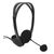 ESPERANZA HEADPHONES ΜΕ ΜΙΚΡΌΦΩΝΟ SCHERZO EH102, 2X 3.5MM, 2.5M, ΜΑΎΡΑ