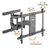 BRATECK ΕΠΙΤΟΊΧΙΑ ΒΆΣΗ LPA61-466 ΓΙΑ ΤΗΛΕΌΡΑΣΗ 37-80", FULL MOTION, 60KG