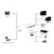 POWERTECH USB-C DOCKING STATION PTH-035, VGA/USB/USB-C PD, ΛΕΥΚΌ