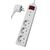 POWERTECH ΠΟΛΎΠΡΙΖΟ ΑΣΦΑΛΕΊΑΣ PT-879, 3X SCHUKO, 16A, 1.5M, ΛΕΥΚΌ