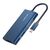 CABLETIME DOCKING STATION C160, USB-C, 7-PORTS, 4K, 0.15M, ΜΠΛΕ
