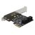DELOCK ΚΆΡΤΑ ΕΠΈΚΤΑΣΗΣ PCI ΣΕ 4X SATA 90010, 6GB/S, LOW PROFILE