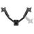 BRATECK ΕΠΙΤΟΊΧΙΑ ΒΆΣΗ LDA32-114, ΓΙΑ 2 ΟΘΌΝΕΣ 17"-32", 9KG