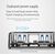 ORICO USB HUB MH4U-U3, 4X USB, 5GBPS, ΔΙΆΦΑΝΟ