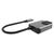 POWERTECH USB-C DOCKING STATION PTH-053, HDMI/RJ45/USB-C PD, 4K, ΓΚΡΙ