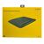 DELOCK MOUSEPAD ΓΙΑ LAPTOP ΜΕ ΣΤΉΡΙΓΜΑ ΚΑΡΠΟΎ 12601, 320X420MM, ΜΑΎΡΟ