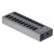 DELOCK USB HUB ΜΕ ΔΙΑΚΌΠΤΕΣ 63670, 10X USB, 5GBPS, LED, ΓΚΡΙ
