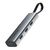 CABLETIME USB-C HUB CT-HUBP4, 4X USB ΘΎΡΕΣ, 5GBPS, ΓΚΡΙ