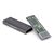 DELOCK ΘΉΚΗ ΓΙΑ M.2 NVME PCIE/SATA SSD 42019, TOOL FREE, 10GBPS, ΜΑΎΡΗ