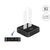DELOCK DOCKING STATION 64178, CLONE FUNCTION, 2X M.2 SSD, 6GBPS, ΜΑΎΡΟ