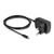 DELOCK USB-C HUB 64233 ΜΕ ΔΙΑΚΌΠΤΕΣ, 4X USB ΘΎΡΕΣ, 10GBPS, ΜΑΎΡΟ
