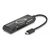 DELOCK CARD READER 91739 ΓΙΑ MICRO SD/SD/CF/MS/XD, USB-C, ΜΑΎΡΟ