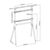 BRATECK ΒΆΣΗ ΔΑΠΈΔΟΥ FS12-46F-01 ΓΙΑ ΤΗΛΕΌΡΑΣΗ 49-70", ΈΩΣ 40KG