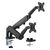 BRATECK ΒΆΣΗ ΓΡΑΦΕΊΟΥ LDT56-C024 ΓΙΑ 2 ΟΘΌΝΕΣ 17"-32", ΈΩΣ 9KG ΑΝΆ ΟΘΌΝΗ