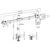 BRATECK ΒΆΣΗ ΓΡΑΦΕΊΟΥ LDT57-C02 ΓΙΑ 2 ΟΘΌΝΕΣ 17"-32", ΈΩΣ 9KG ΑΝΆ ΟΘΌΝΗ