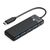 ORICO USB-C HUB PAPW4A-C3 ΜΕ 4X USB ΘΎΡΕΣ, 5GBPS, ΜΑΎΡΟ