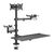BRATECK ΒΆΣΗ ΓΡΑΦΕΊΟΥ PMM-02LD ΓΙΑ 2X ΟΘΌΝΕΣ 17"-32"/POS/ΠΛΗΚΤΡΟΛΌΓΙΟ