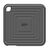 SILICON POWER ΕΞΩΤΕΡΙΚΌΣ SSD PC60, 2TB, USB 3.2, 540-500MB/S, ΜΑΎΡΟΣ