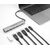 DELOCK USB-C HUB 64232, 4X USB/2X USB-C ΘΎΡΕΣ, 10GBPS, ΓΚΡΙ