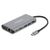 DELOCK DOCKING STATION 87683, 7 ΘΥΡΏΝ, USB-C ΣΎΝΔΕΣΗ, 100W PD, 4K, ΓΚΡΙ