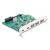 DELOCK ΚΆΡΤΑ ΕΠΈΚΤΑΣΗΣ PCI X1 ΣΕ 3X USB/2X USB-C/19-PIN 90109, 5GBPS