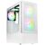 KOLINK OBSERVATORY MX MESH ARGB MIDI TOWER CASE - WHITE (WITH 5 ARGB FANS - 2X140MM & 3X120MM)
