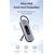 USAMS DOCKING STATION US-SJ643, 8 ΘΥΡΏΝ, USB-C, 4K, 100W PD, LAN, ΓΚΡΙ