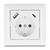 DELOCK ΠΡΊΖΑ ΤΟΊΧΟΥ 11499 ΜΕ ΘΎΡΕΣ ΦΌΡΤΙΣΗΣ USB & USB-C, 18W PD, ΛΕΥΚΉ
