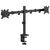 BRATECK ΒΆΣΗ ΓΡΑΦΕΊΟΥ LDT66-C024 ΓΙΑ 2 ΟΘΌΝΕΣ 17"-32", ΈΩΣ 9KG ΑΝΆ ΟΘΌΝΗ