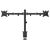 BRATECK ΒΆΣΗ ΓΡΑΦΕΊΟΥ LDT66-C024 ΓΙΑ 2 ΟΘΌΝΕΣ 17"-32", ΈΩΣ 9KG ΑΝΆ ΟΘΌΝΗ